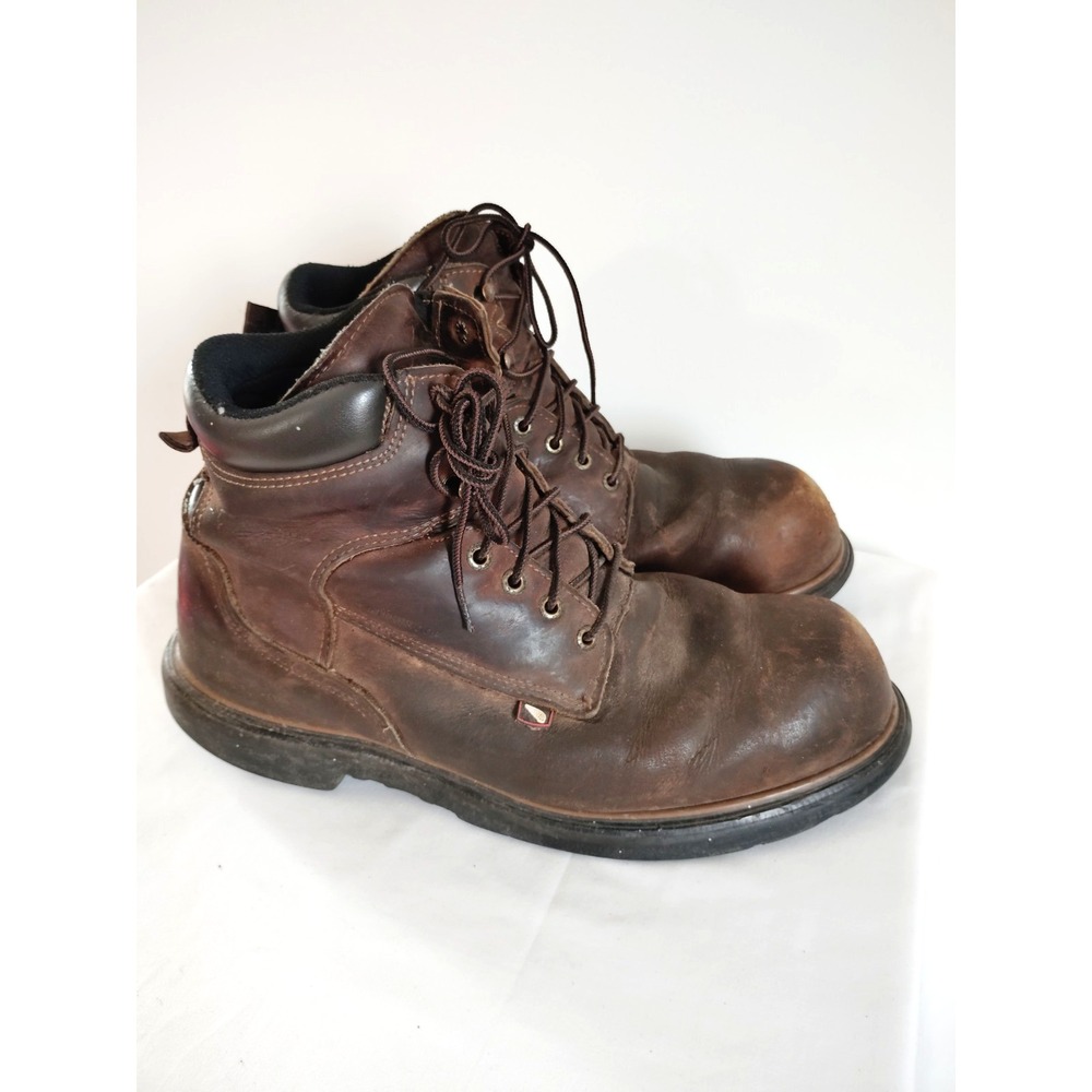 Red Wing 94029 Men 11 Brown Leather Work Western Boot ASTM F2892‑11 EH Steel Toe